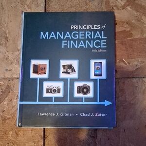 Principles of Managerial Finance Notebook - Blue Cover
